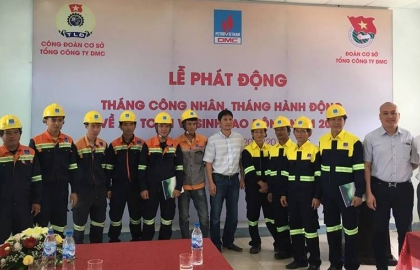 DMC: Tổ chức Lễ phát động Tháng Công nhân, Tháng hành động về ATVSLĐ năm 2018