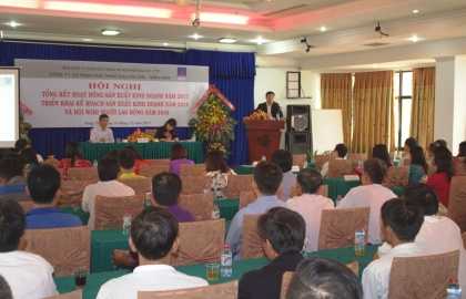 DMC-Miền Nam: Tổ chức thành công Hội nghị Tổng kết hoạt động SXKD 2017 và triển khai kế hoạch 2018.