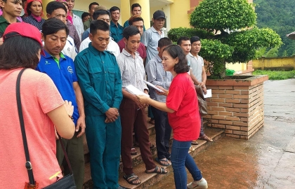 DMC: Ủng hộ đồng bào bị lũ lụt tại Điện Biên