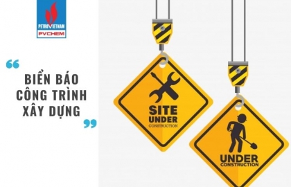 Tổng hợp các mẫu biển báo công trình xây dựng đúng chuẩn hiện nay
