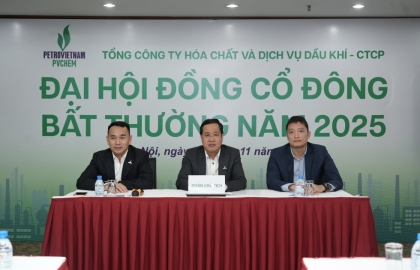 PVChem tổ chức Đại hội đồng cổ đông bất thường 2025