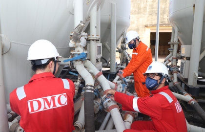 DMC về đích sớm các chỉ tiêu kế hoạch SXKD 2022, giữ vững thị phần cung cấp dung dịch khoan trong nước 