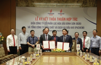 BSR và PVChem hợp tác tăng cường chuỗi giá trị Dầu khí