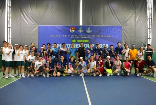 PVChem phối hợp tổ chức thành công Giải Pickleball “VPI TOWER CUP 2026” tại Hà Nội