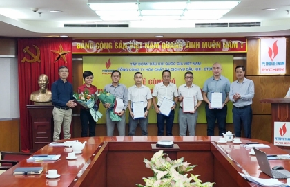 PVChem công bố quyết định thành lập và bổ nhiệm nhân sự Ban Dự án