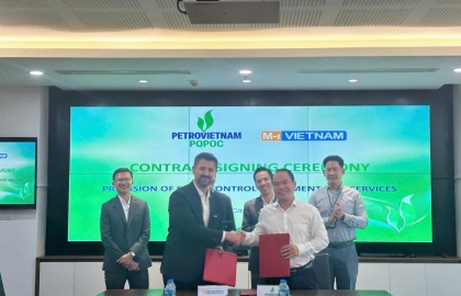 M-I Việt Nam và PQPOC ký kết hợp đồng dịch vụ kiểm soát chất rắn khoan cho Dự án Khí Lô B