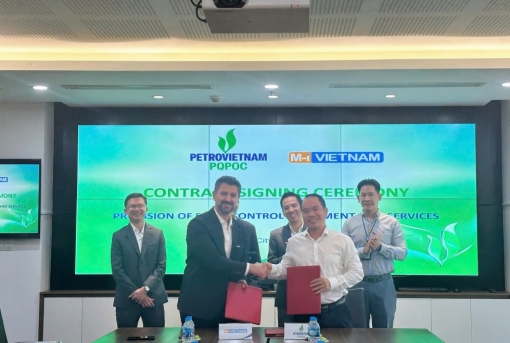 M-I Việt Nam và PQPOC ký kết hợp đồng dịch vụ kiểm soát chất rắn khoan cho Dự án Khí Lô B